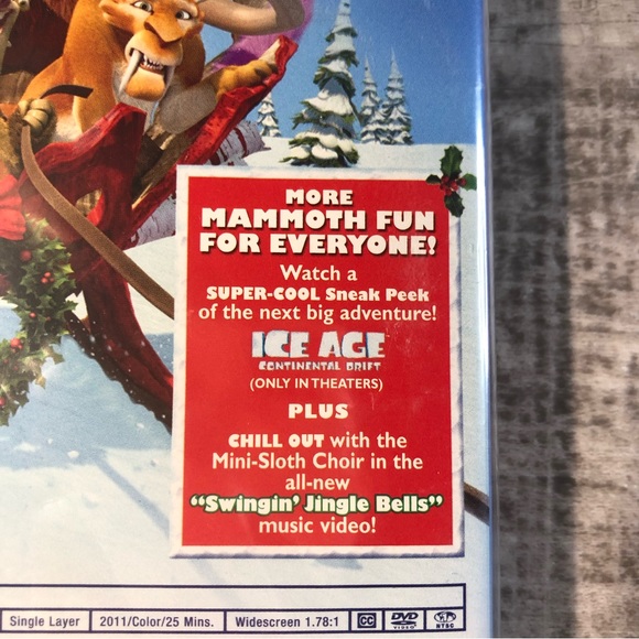 Ice Age A Mammoth Christmas Special New DVD c. 2011 - Picture 8 of 13